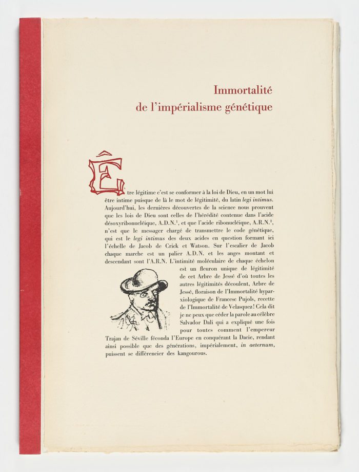 Immortalité de l'impérialisme génétique (Inmortalidad del imperialismo genético) - Imagen 2