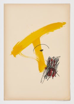 Als mestres de Catalunya, 1974, Antoni Tàpies