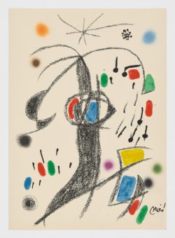 Maravillas con variaciones acrósticas en el jardín de Miró, 1975, Joan Miró