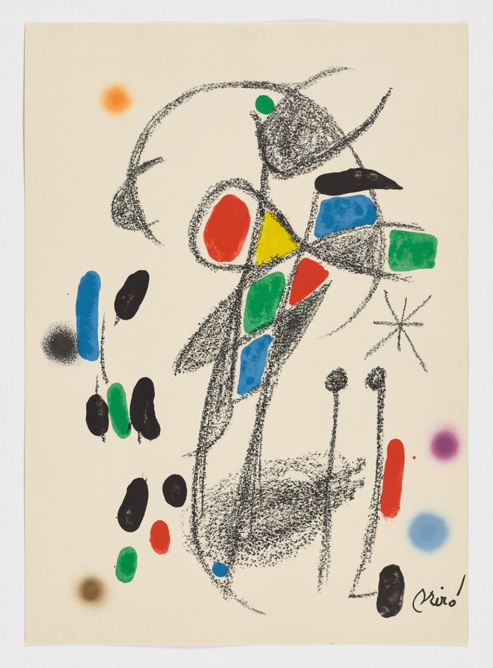 Maravillas con variaciones acrósticas en el jardín de Miró, 1975, Joan Miró