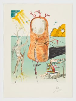 La visión del Ángel de Cap de Creus (de la serie Retrospectiva II), Salvador Dalí