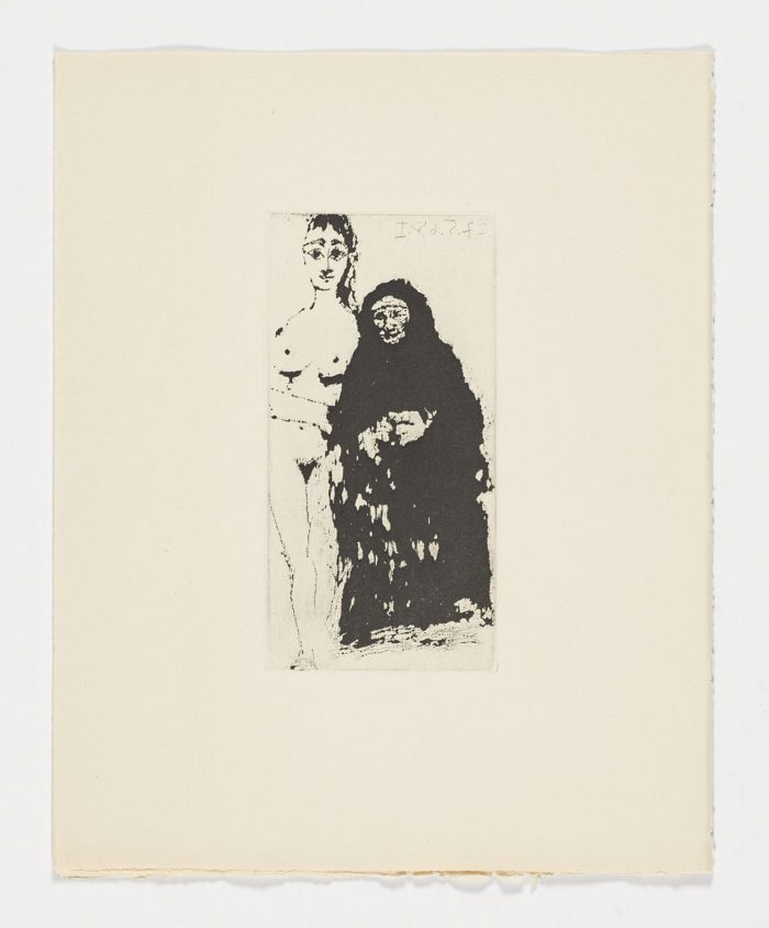 Maja y Celestina, 1968, Pablo Picasso