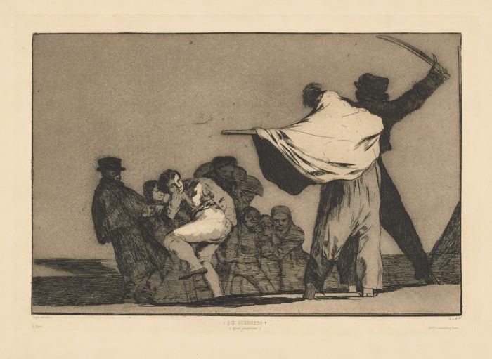 Disparate conocido, 1877, Francisco de Goya