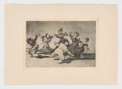 Disparates. Disparate alegre (estampa 12), Francisco de Goya, 1815-1819