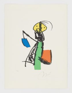 Chanteur des rues II, 1981, Joan Miró