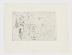 Antípodas observados por una campesina y su nieta, 1966, Pablo Picasso