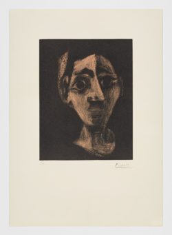 Jacqueline au bandeu I (Visage), 1962, Pablo Picasso