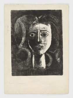 Tête de jeune fille (Head of a young girl), 1947, Pablo Picasso