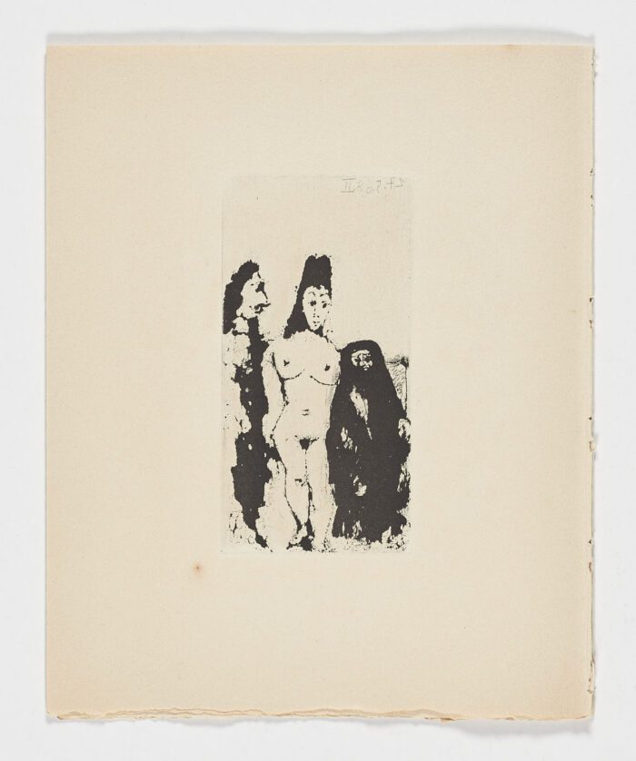 Celestina, maja y cómplice masculino, 1968, Pablo Picasso