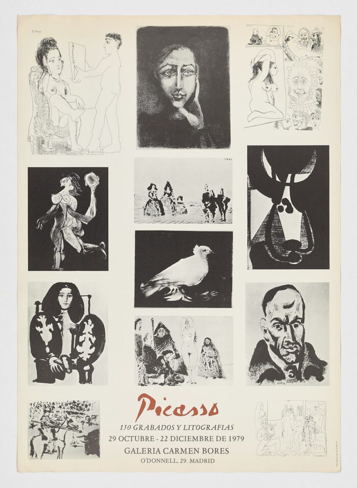 Galería Carmen Bores, 1979, Pablo Picasso