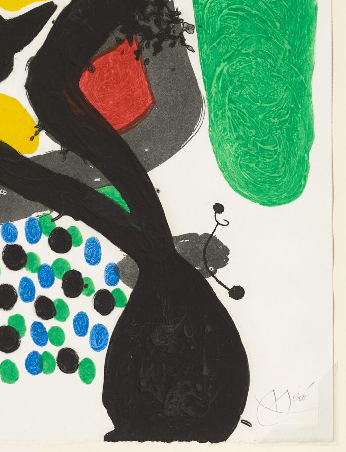 Le caissier (El cajero), 1969, Joan Miró