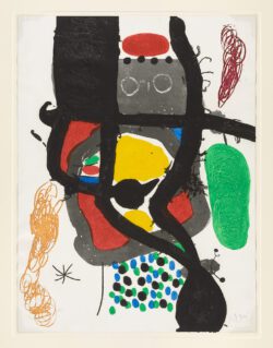 Le caissier (El cajero), 1969, Joan Miró