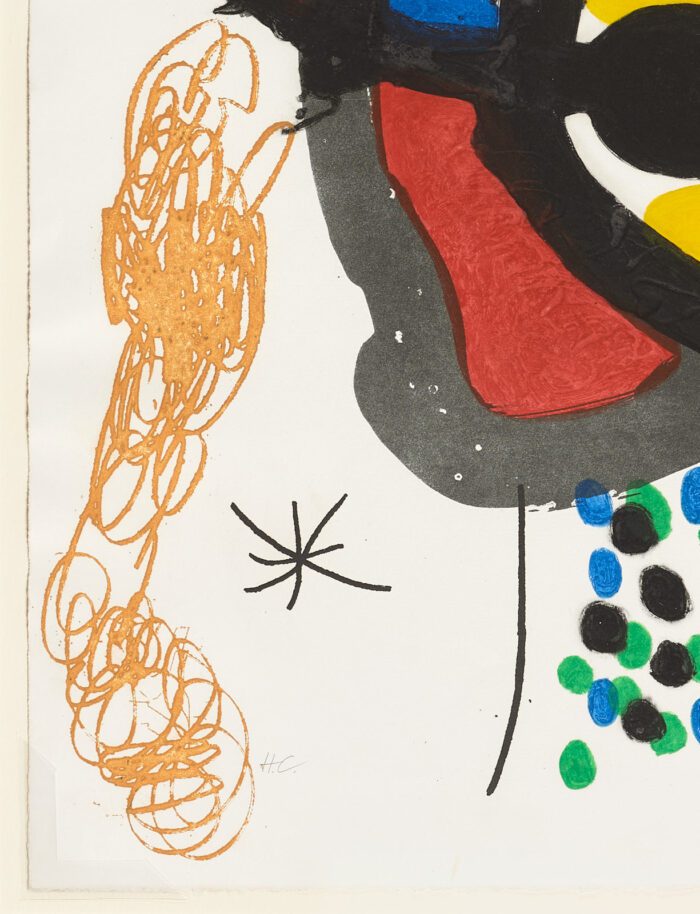 Le caissier (El cajero), 1969, Joan Miró