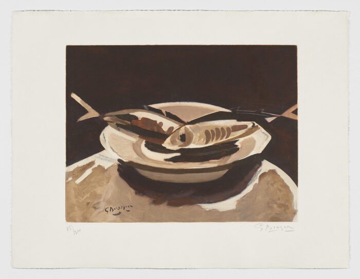 Poissons, Ca. 1956, Georges Braque