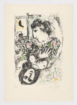 Bonheur, Julliet, 1969, Marc Chagall