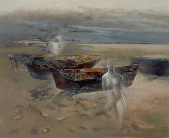 Sueño en la playa, 1987, Daniel Merino