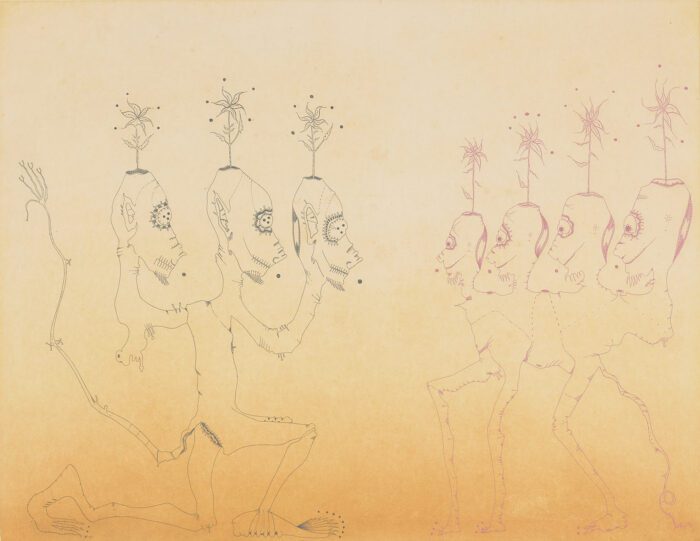 Hipócritas, 1973, Joan Ponç