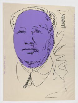 Mao Tse-Tung, 1974, Andy Warhol