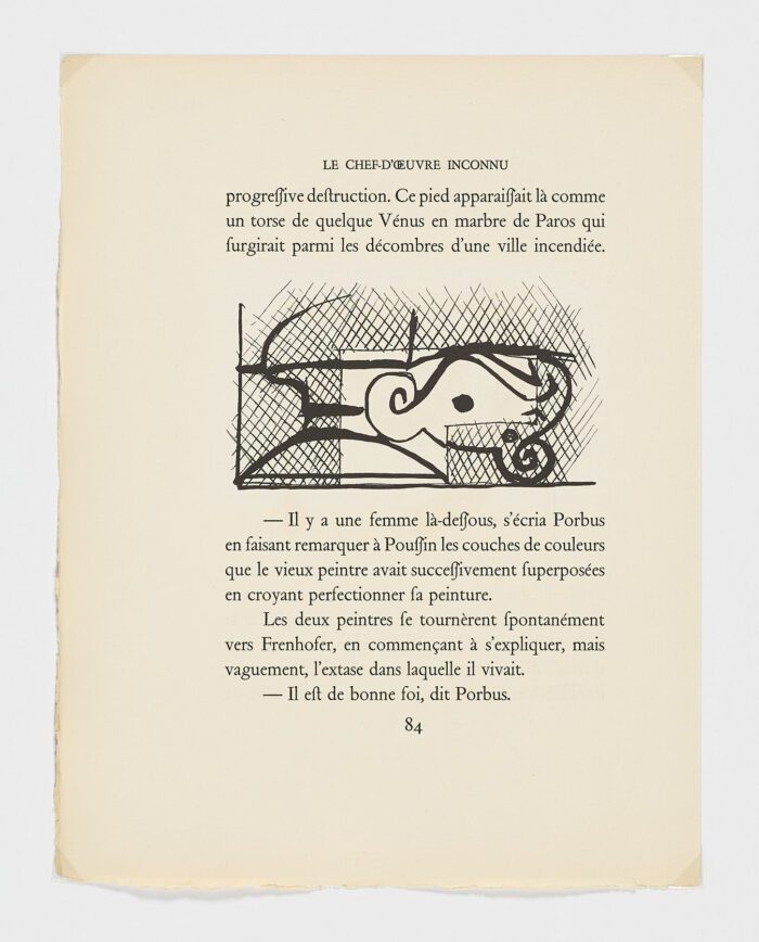 Le Chef-d'œuvre inconnu, 1931, Pablo Picasso