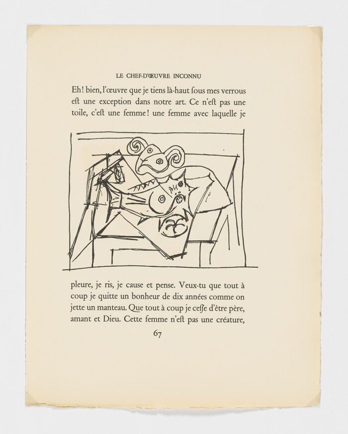 Le Chef-d'œuvre inconnu, 1931, Pablo Picasso