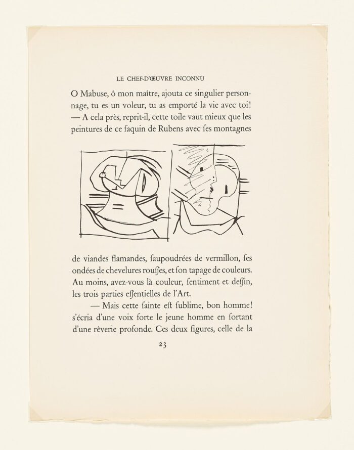 Le Chef-d'œuvre inconnu, 1931, Pablo Picasso