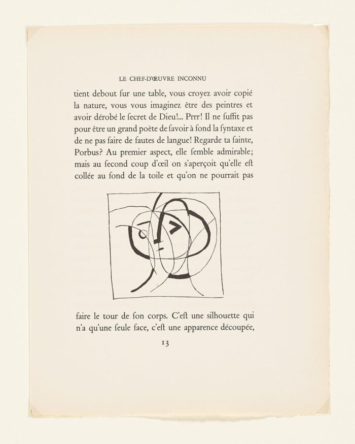 Le Chef-d'œuvre inconnu, 1931, Pablo Picasso