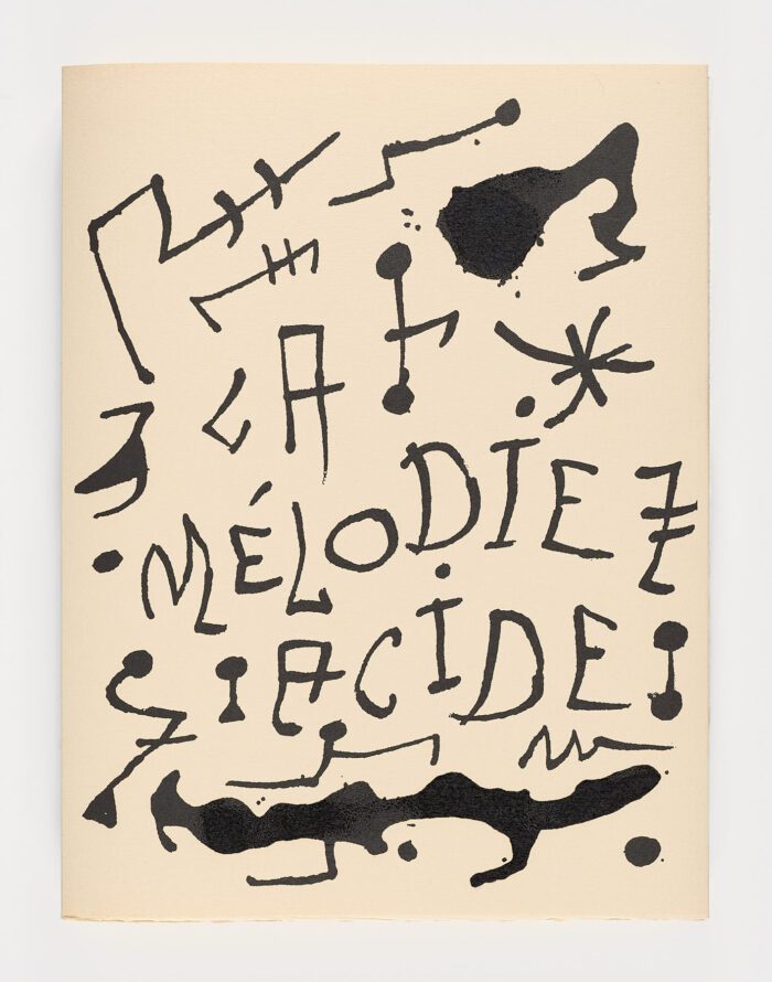 La Mélodie Acide, 1980, Joan Miró