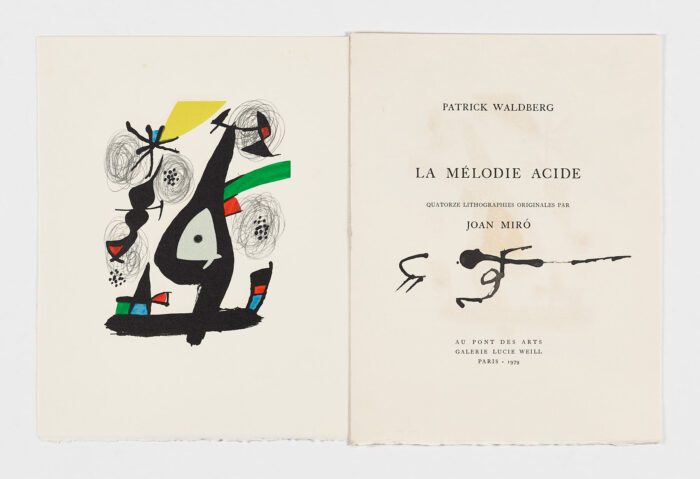 La Mélodie Acide, 1980, Joan Miró